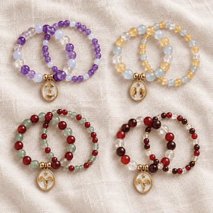 Sternzeichen-Armband Bastelset für 4 Personen
