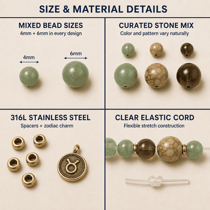 Zodiac Bracelet Making Kit for 2