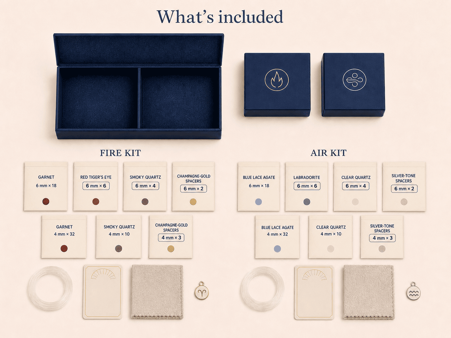Zodiac Bracelet Making Kit for 2